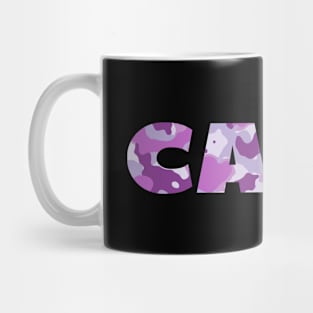 Vivid Plum Camouflage Mug